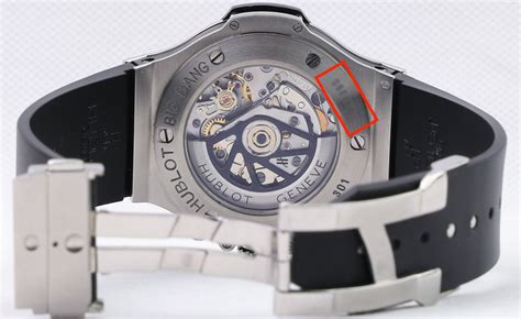 do hublot watches have serial numbers|hublot warranty card.